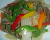 新玉葱と豚肉のオイスター炒め作り方9写真
