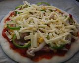 米粉ピザ作り方7写真