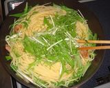 ＊水菜たっぷりパスタ＊作り方5写真