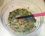 ♪つるつる納豆卵とじうどん♪作り方3写真
