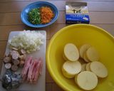 チーズがとろ～り！新じゃがの一口ピザ作り方1写真