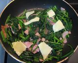 簡単♪ほうれん草＆ベーコンのチーズ炒め作り方3写真