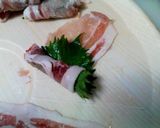 天ぷらにもう一品＊ お肉巻き巻き作り方4写真