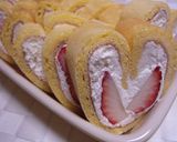 牛乳パックで♡ハートのロールケーキ♬作り方13写真