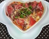 ☆納豆とトマトのスイートチリチーズ焼き☆作り方3写真