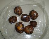 里芋の明太マヨ炒め作り方1写真