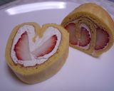 牛乳パックで♡ハートのロールケーキ♬作り方14写真