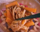 人参と油揚げのレンジ煮☆お弁当用作り方5写真
