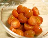 レンジで簡単！プチトマトのジャム♪作り方2写真