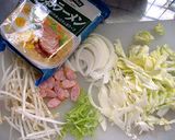 ジャンク! 汁無ラーメン♪(スープ付!)作り方1写真
