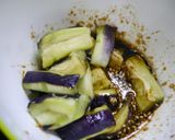 簡単！長茄子の中華だし和え作り方4写真
