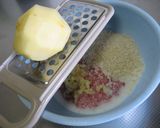 ポテトとミートの揚げボール作り方2写真