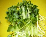貝割れ大根サラダ作り方1写真