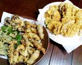 天ぷらにもう一品＊ お肉巻き巻き作り方8写真