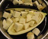 米茄子で♪にんにく味噌和え作り方3写真