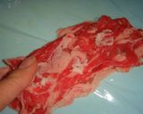 牛肉カツレツ～ミルフィーユ仕立て～作り方2写真