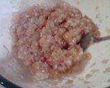 新タマネギと豚肉の蒸餃子作り方1写真