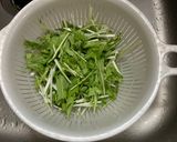 ホタテと水菜の旨みサラダ作り方1写真