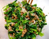 ヘルシー！菜の花と納豆の混ぜ混ぜ！作り方3写真