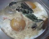 お弁当に☆ほうれん草とベーコンの卵焼き作り方1写真
