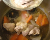 とっても柔らか♪　鶏と根菜の味噌仕立て作り方6写真