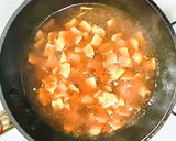 ベーコンと木綿豆腐のカレーあんかけ作り方6写真