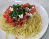 フレッシュトマトのパスタ☆かけるだけ作り方5写真