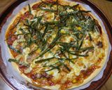 簡単☆宅配風！？照り焼きチキンピザ作り方5写真