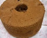 卵白消費シフォンケーキ（ココア＆バナナ）作り方11写真