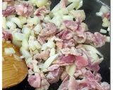 ♪ 黄金の ♪ 豚キムチチャーハン作り方4写真