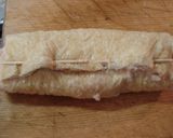 ふきと鶏ひき肉の信田巻き作り方4写真