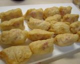 材料３つ☆油揚げのひき肉詰め作り方5写真