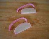 ★ぐるぐるﾎｯﾍﾟ(≖益≖)♡キャラ弁★作り方1写真