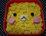 ★ぐるぐるﾎｯﾍﾟ(≖益≖)♡キャラ弁★作り方3写真
