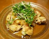 ♥◎さっぱりです♪鶏もも肉のおろしポン酢作り方4写真