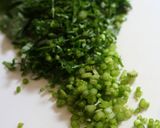【山うどレシピ・葉＆細い茎】山うど味噌作り方3写真