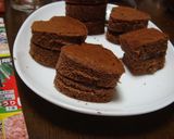 バレンタインに❤ガナッシュサンドケーキ作り方7写真