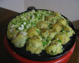 ちくわとたっぷりねぎで節約たこ焼き作り方5写真