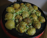ちくわとたっぷりねぎで節約たこ焼き作り方6写真