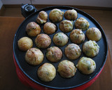 ちくわとたっぷりねぎで節約たこ焼き作り方7写真