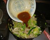 キャベツと豚の味噌炒め作り方6写真