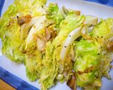 ✿春キャベツのガーリック焼き✿作り方5写真