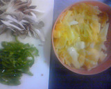 ☆我が家のお弁当おかず①野菜炒め☆作り方1写真