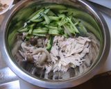 ✤鶏ささみとしめじのおろしぽん酢✤作り方1写真
