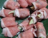筍のチーズ肉巻き作り方4写真