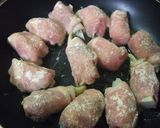 筍のチーズ肉巻き作り方5写真
