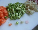 五色野菜のブレッドフラワーカップ作り方1写真