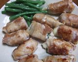 筍のチーズ肉巻き作り方6写真