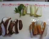 簡単　うどとちくわのサッと煮作り方1写真