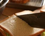 肉汁メンチカツサンドに味噌だれが結構グー作り方21写真